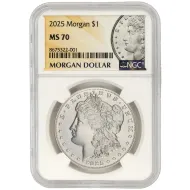 2025 Morgan Dollar - NGC MS70
