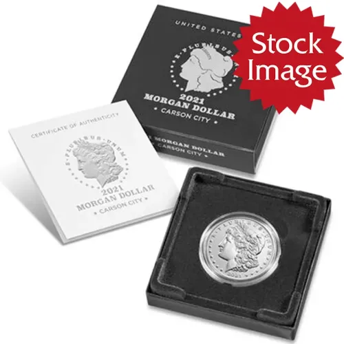 2021 Morgan Silver Dollar - CC Privy Mark