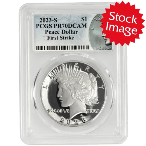 2023 S Peace Proof Silver Dollar - PCGS PR70 First Strike