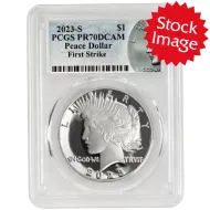 2023 S Peace Proof Silver Dollar - PCGS PR70 First Strike