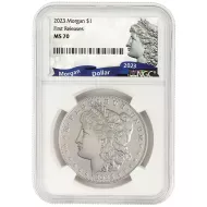 2023 Morgan Silver Dollar - NGC MS70 First Releases