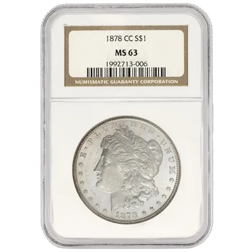 1878 CC Morgan Dollar - NGC MS63