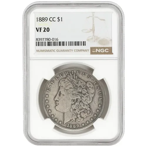 1889 CC Morgan Dollar - NGC VF 20