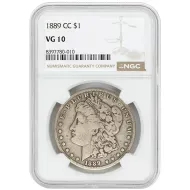 1889 CC Morgan Dollar - NGC VG 10 - 010