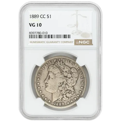 1889 CC Morgan Dollar - NGC VG 10 - 010