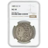 1889 CC Morgan Dollar - NGC VG 10 - 013