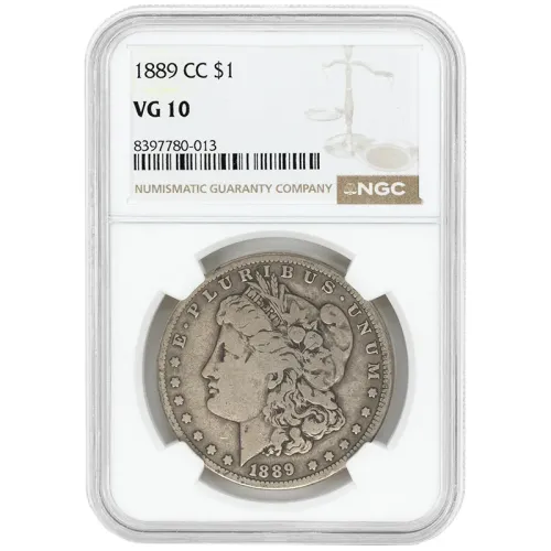 1889 CC Morgan Dollar - NGC VG 10 - 013