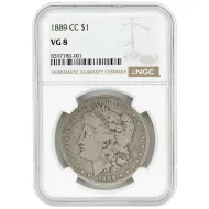 1889 CC Morgan Dollar - NGC VG 8 - 001
