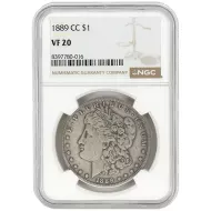 1889 CC Morgan Dollar - NGC VF 20