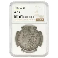 1889 CC Morgan Dollar - NGC XF 45
