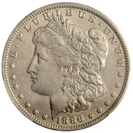 1886 O Morgan Dollar - PCGS XF45