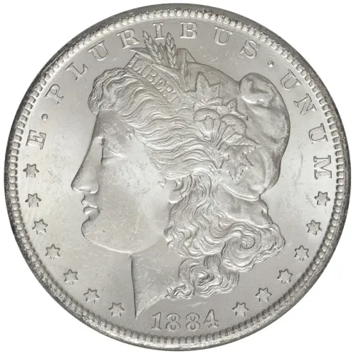 1884 CC Morgan Dollar -  Brilliant Uncirculated