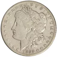 1893 CC Morgan Dollar - Fine Details - Improperly Cleaned