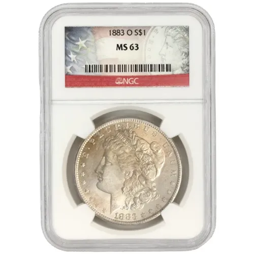 1883 O Morgan Dollar - NGC MS63