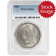 1896 Morgan Dollar - PCGS MS 64