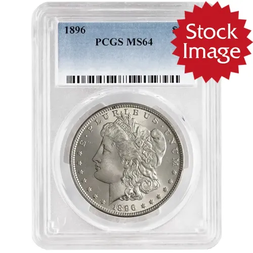 1896 Morgan Dollar - PCGS MS 64