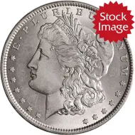 1889 Morgan Dollar -  Almost Uncirculated