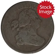 1804 1/2 Cent - Cross 4 w/Stem - Good