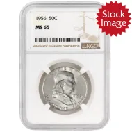1956 Franklin Half Dollar - NGC MS65