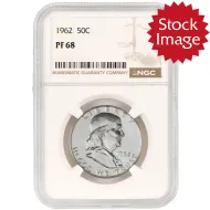 1962 Franklin Half Dollar - NGC PF68