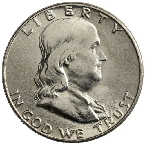 1963 D Franklin Half Dollar - Brilliant Uncirculated