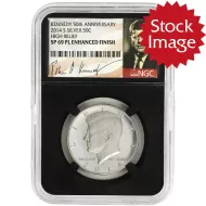 2014 S Kennedy Half Dollar Enhanced Finish NGC SP 69 PL