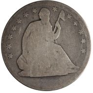 1855 Seated Half Dollar - Fair