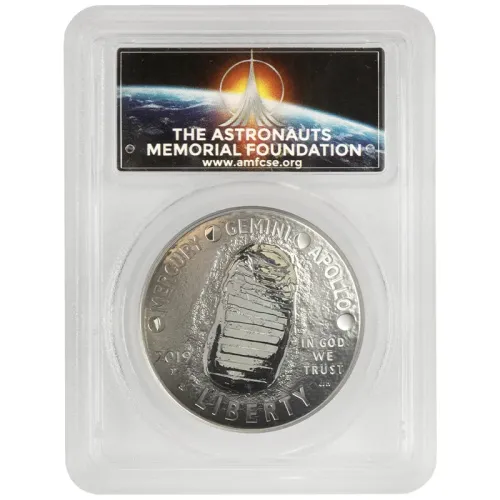 2019 P Apollo 11 50th Anniversary Proof Silver Dollar - PCGS PR70 DCAM