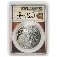 2020 P Basketball Hall of Fame - NGC PR70DCAM FD - Larry Bird
