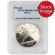 1992 S Olympic Baseball Dollar - PCGS PR69DCAM