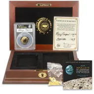 2019 W Apollo 11 50th Anniversary Proof $5 Gold - PCGS PR70 Gary Cooper Signed