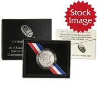 2015 US Marshals Service 225th Anniversary Uncirculated Clad Half Dollar