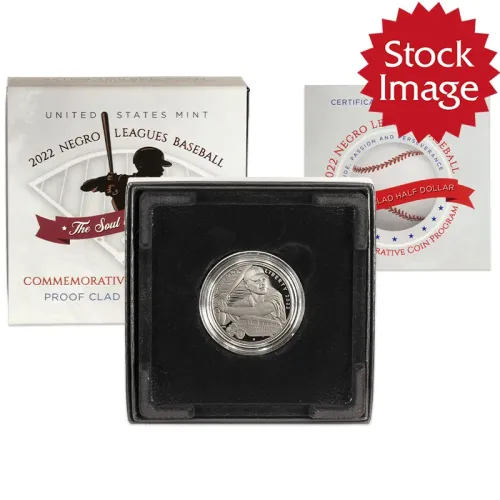 2022 Negro Leagues Baseball Proof Clad Half Dollar