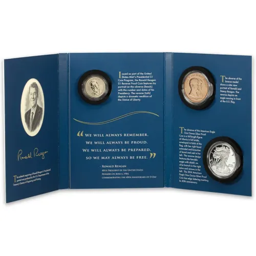 2016 Coin and Chronicles Set - Ronald Reagan