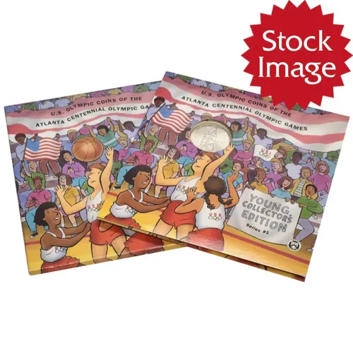 1995 Basketball BU Half Dollar - Young Collector's Edition