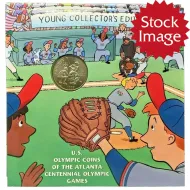 1995 Baseball BU Half Dollar - Young Collector's Edition