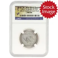 2019 W War in the Pacific National Park Quarter - NGC MS66