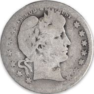 1896 O Barber Quarter - About Good (AG)