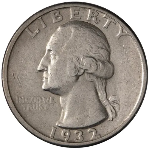 1932 D Washington Quarter - Extra Fine #2