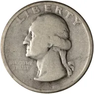 1932 S Washington Quarter - Very Good (VG)