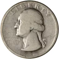 1932 S Washington Quarter - Very Good (VG)