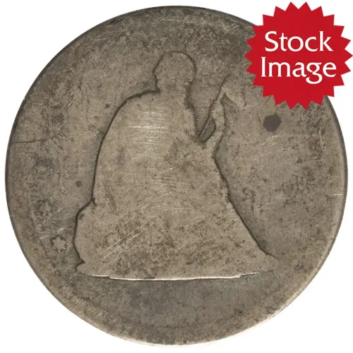 1875 S 20 Cent Piece - About Good