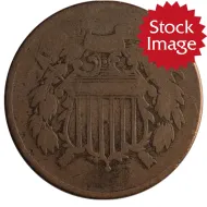 1867 2 Cent - Good
