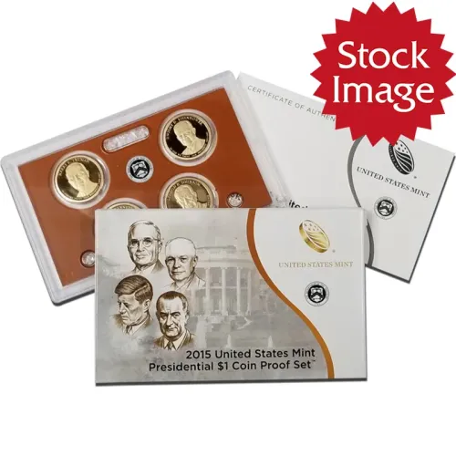 2015 Presidential Dollar Proof Set
