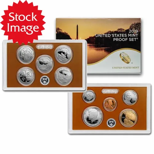 2019 United States Proof Set without W Proof Cent