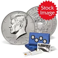 2014 Kennedy Half Dollar Silver Four-Coin Set