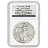 2006 P American Silver Eagle Reverse Proof - NGC PF 69