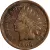 1908 S Indian Head Penny - F (Fine) Details - Cleaned  #1