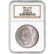 1885 O Morgan Dollar - NGC MS 65